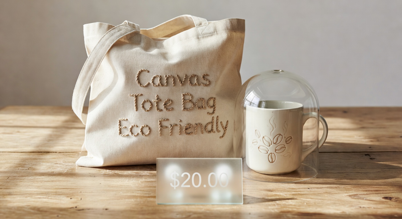 Canvas Tote Bag Eco Friendly