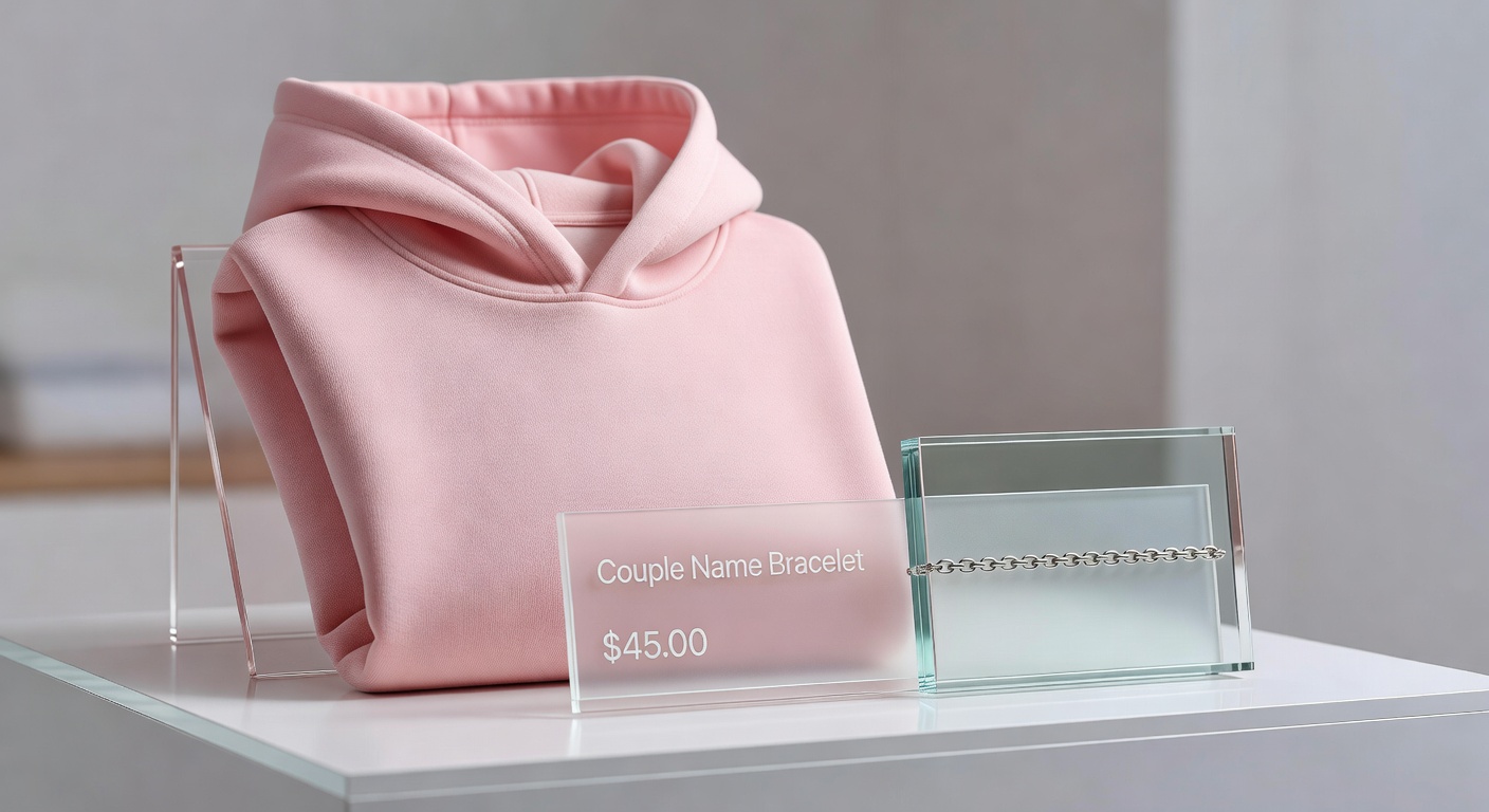 Custom Quote Hoodie Pink